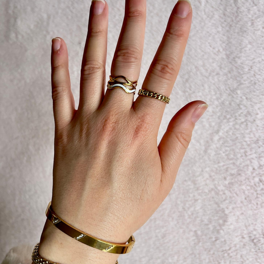 Iris | Bague fine maille